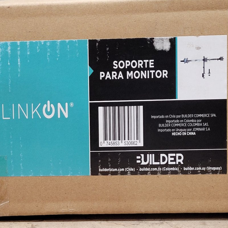 Soporte Brazo Triple 3 Linkon Monitores Escritorio