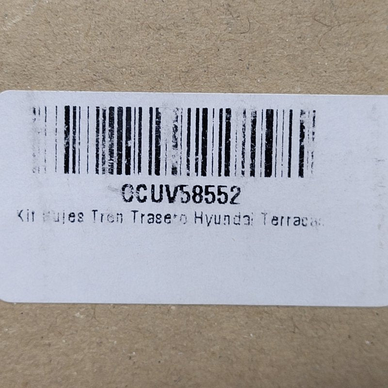 Kit Bujes Tedgum Tren Trasero Hyundai Terracan 4 Unidad