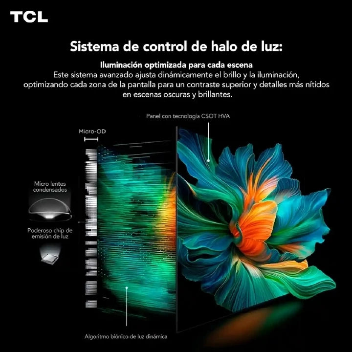 Smart TV QD-Mini LED TCL 55C6K 55 Pulgadas