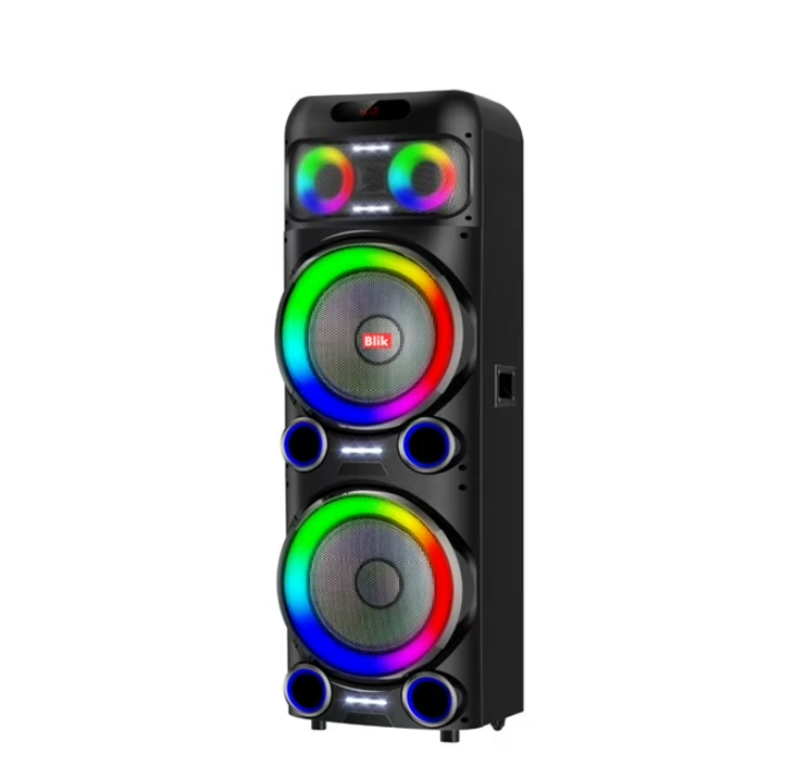 Parlante Bluetooth Blik Lightup 800 Negro 30000 Pmpo