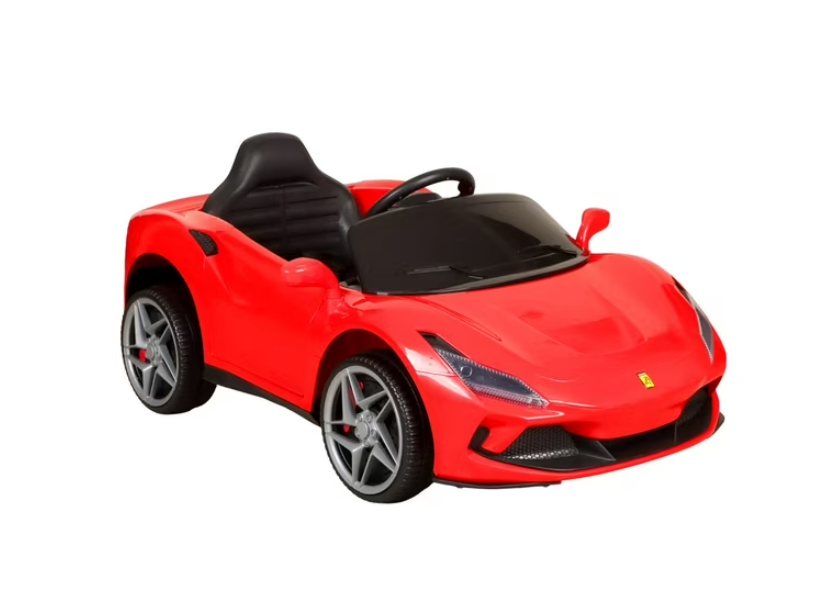 Auto Eléctrico Ferrari Rojo 12V para Niños