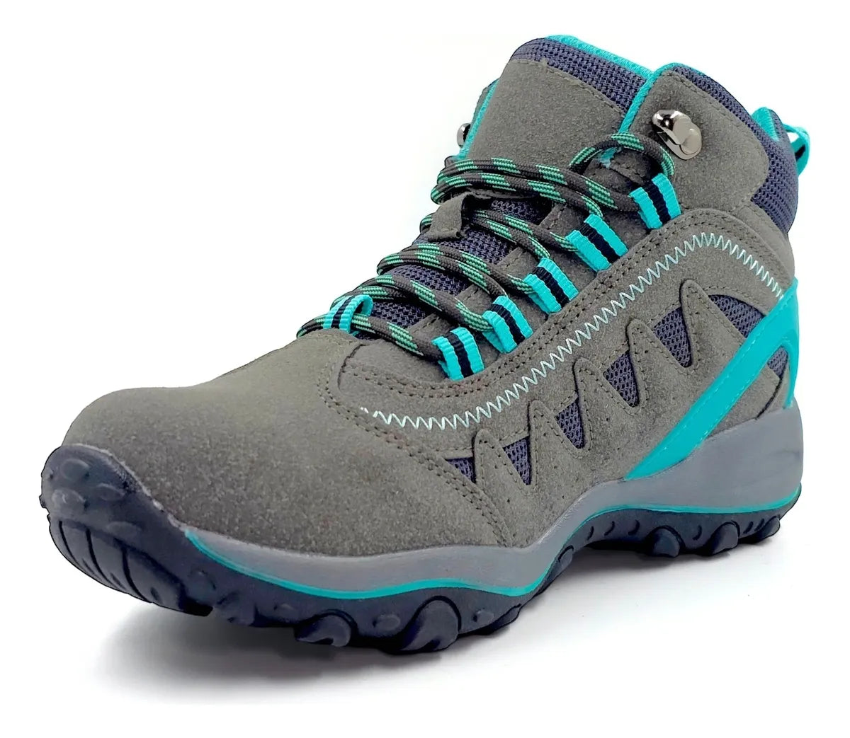 Botín Dama Térmica Agta Impermeable Táctico Gris Oscuro Con Líneas Calipso 36 Femenino