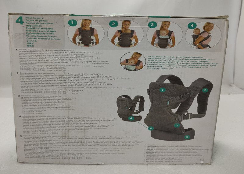 Porta Bebe 4 In 1 Infantino Flip Gris