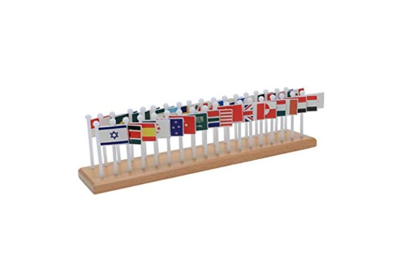 Flags Of The World Montessori Geografia Herramientas Educativas Juguetes De Aprendizaje Preescolar Temprano En Casa