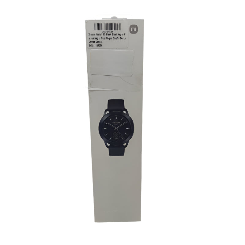 Reloj Smartwatch Xiaomi Watch S3 M2323w1 Black