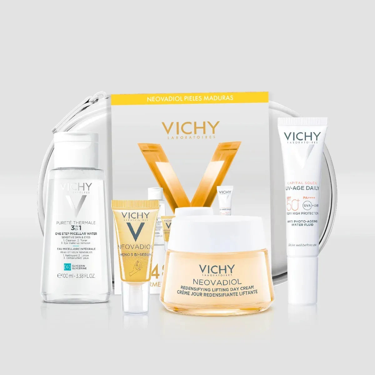 Set Neovadiol Protocolo Pieles Maduras 160 ml Vichy