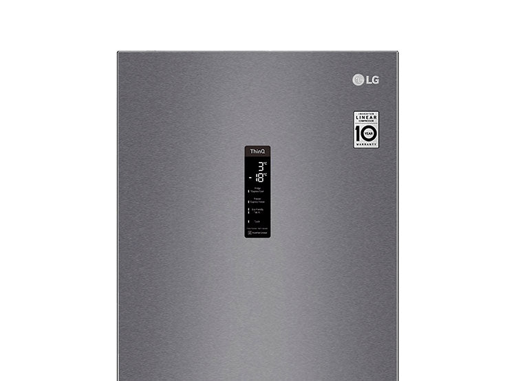 Refrigerador Congelador Lg Gb37Mpd Gris 341 Lts