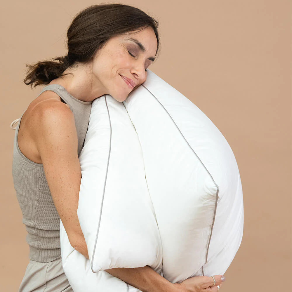 Almohada Pluma 233 Hilos Fabrics Feather Duo Blanco 50*90cm