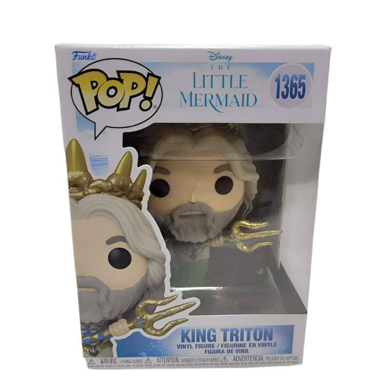 Figura De Coleccion Funko Pop Litte  Mermaid  1365  / King  Triton