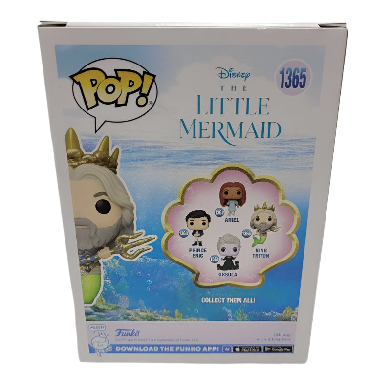 Figura De Coleccion Funko Pop Litte  Mermaid  1365  / King  Triton