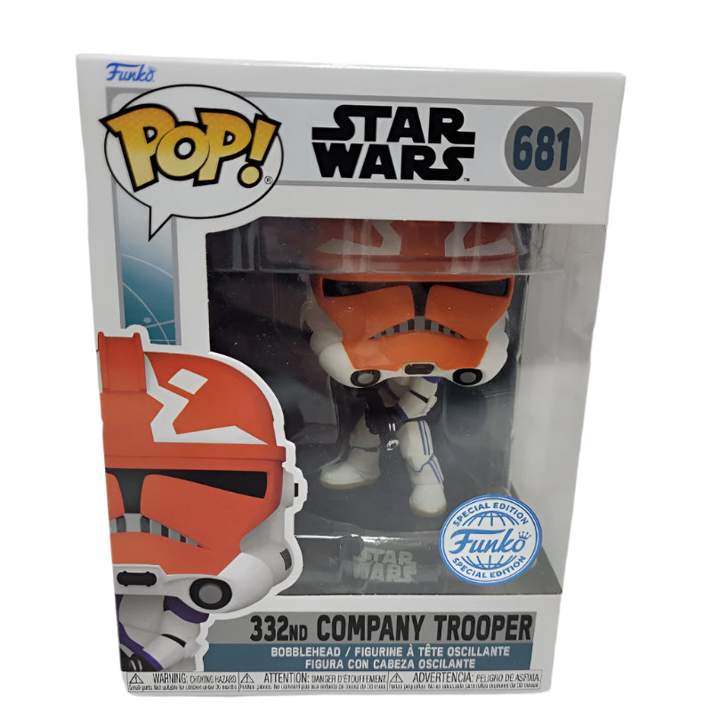 Figura De Coleccion Funko Pop Star Wars / Company Trooper 681