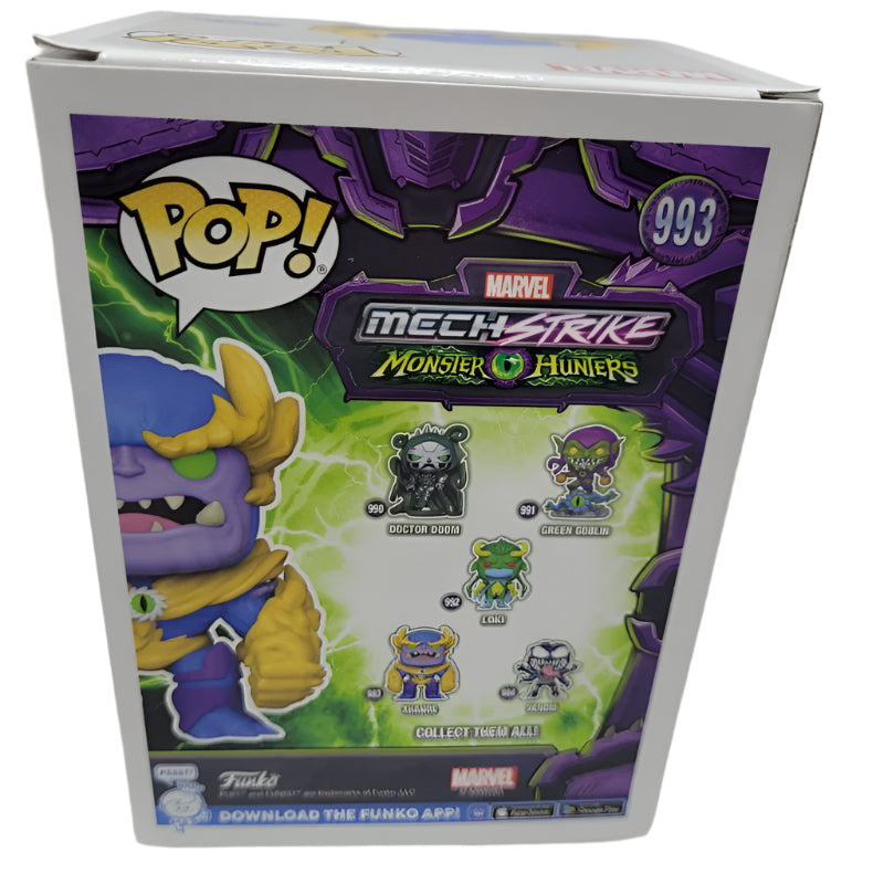Figura De Coleccion Funko Pop Monster  Hunters Thanos 993