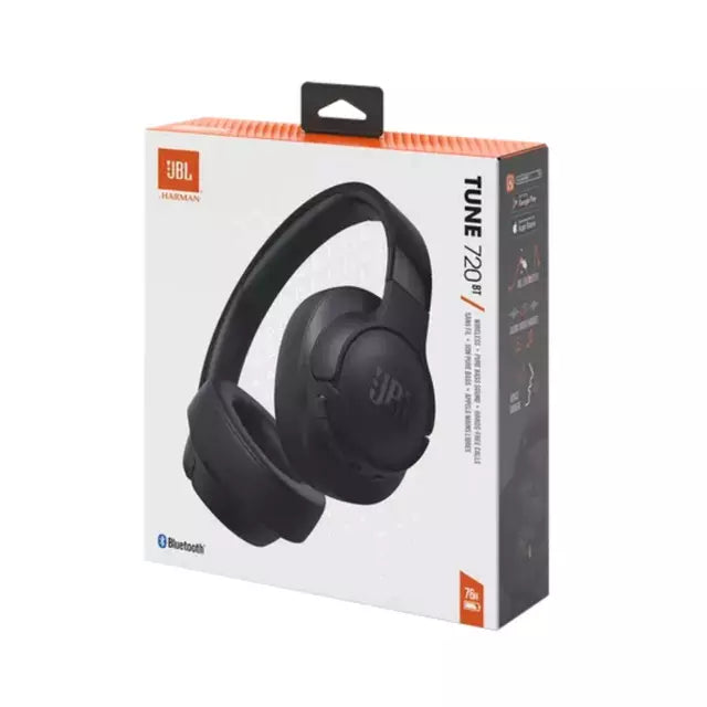Audífonos Bluetooth Jbl Tune 720 Bt Negro