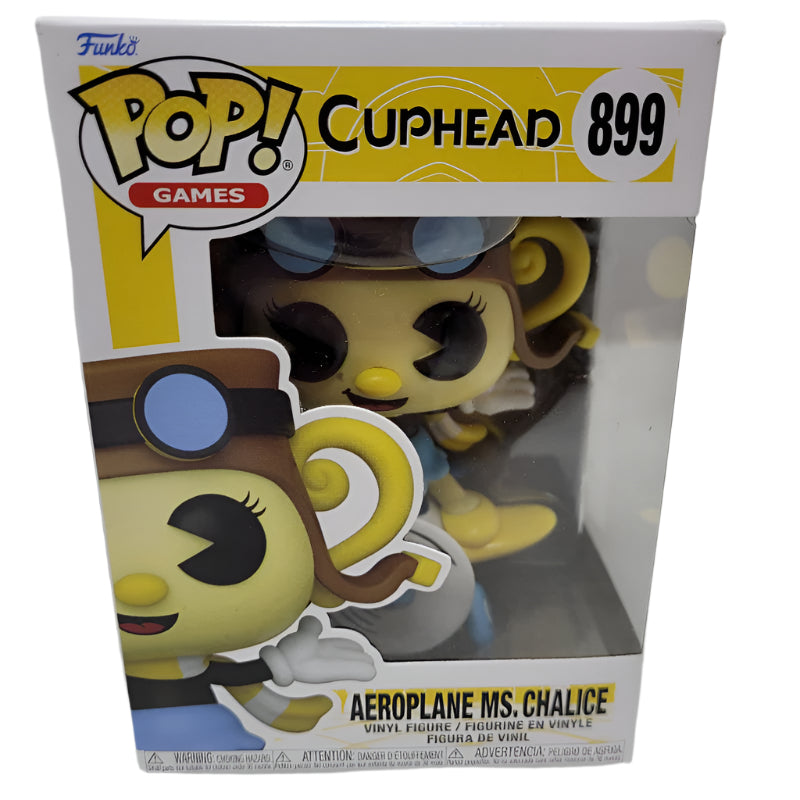 Figura  De Coleccion Funko Pop Aeroplane Ms. Chalice / Cuphead