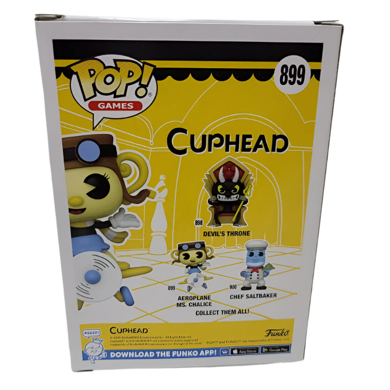 Figura  De Coleccion Funko Pop Aeroplane Ms. Chalice / Cuphead