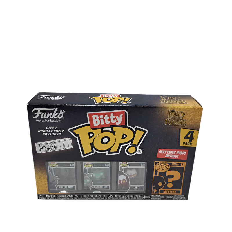 Pack De 4 Figuras De Coleccion Funko Pop Bitty  Lord  Of The Rings