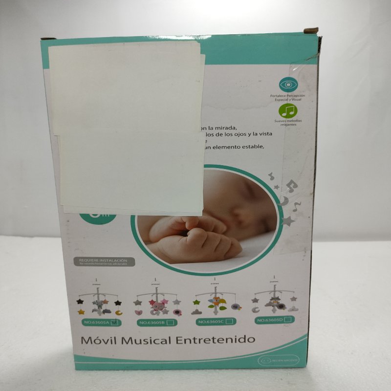 Móvil Musical Entretenido Bebesit Osito Del Bosque 63605a