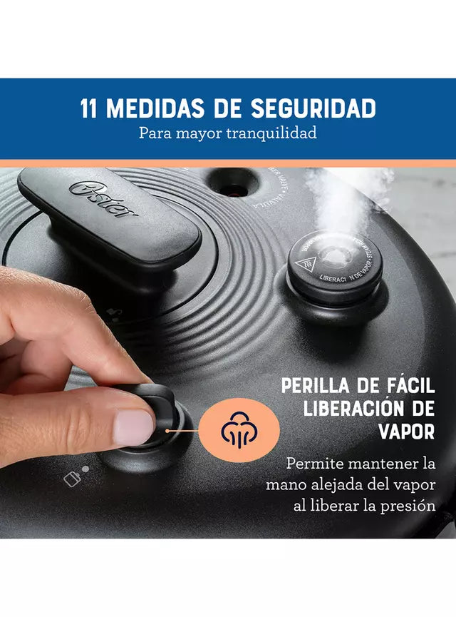 Olla a Presión Eléctrica Oster CKSTPCECOV57-052 5.7 Litros