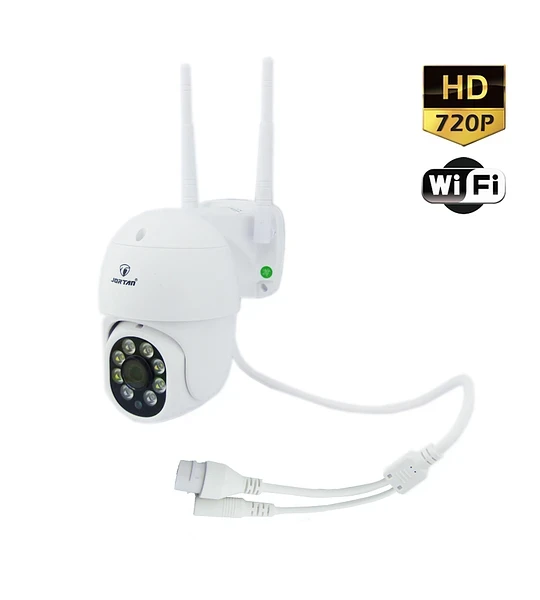 Camara Ip Exterior Generico Con Movimiento Infrarojo Jt-8170Qj Blanco