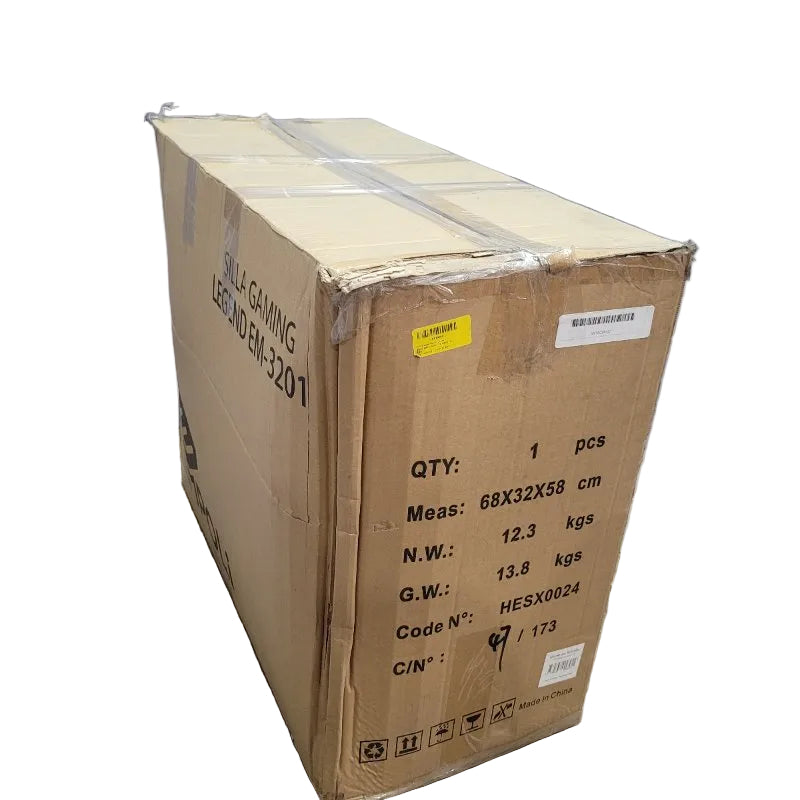 Silla Gamer Empoli Legend EM-3201 - Reclinable y Ajustable en Rojo y Negro