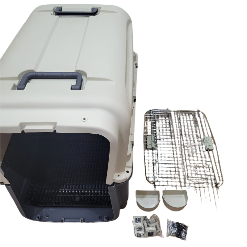 Transportadora Kennel Para Mascotas Xdb-450e/F Gris Xl