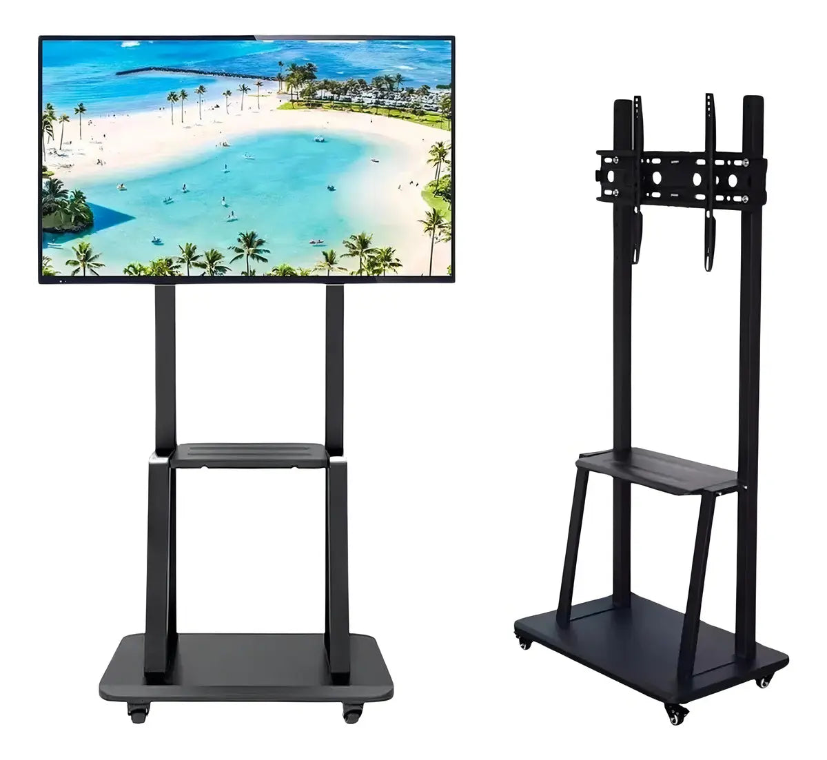 Soporte para TV con Ruedas Genérico 1500S Negro