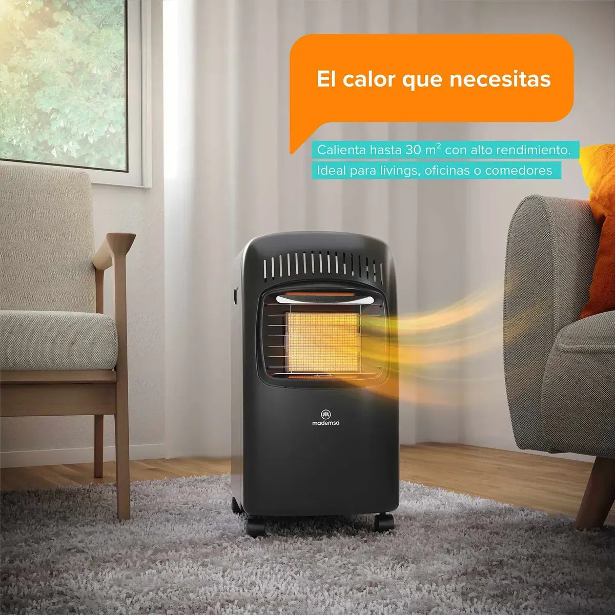 Estufa a Gas Licuado Mademsa HGO5B 5 kg