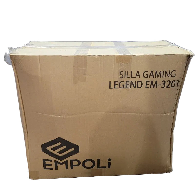 Silla Gamer Empoli Legend EM-3201 - Reclinable y Ajustable en Rojo y Negro