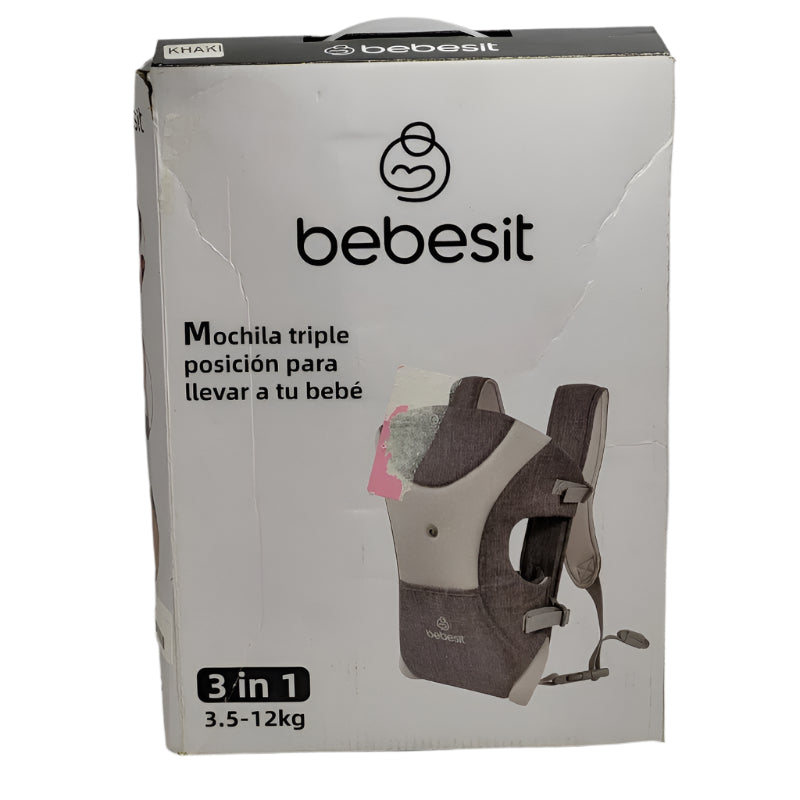 Porta Bebe Bebesit 3 En 1 Beige