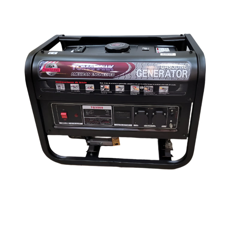 Generador  Owner  3.5kva Tomahawk Tg3500 Negro 3500 Watts /15litros