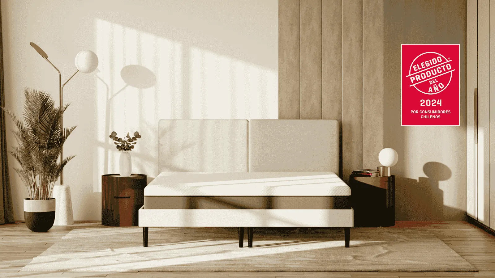 Colchon King Emma Hybrid Thermo V2r Blanco 180x200x27cm