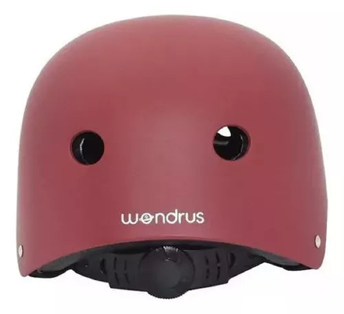 Casco De Bicicleta Wondrus Blh103S Burdeo