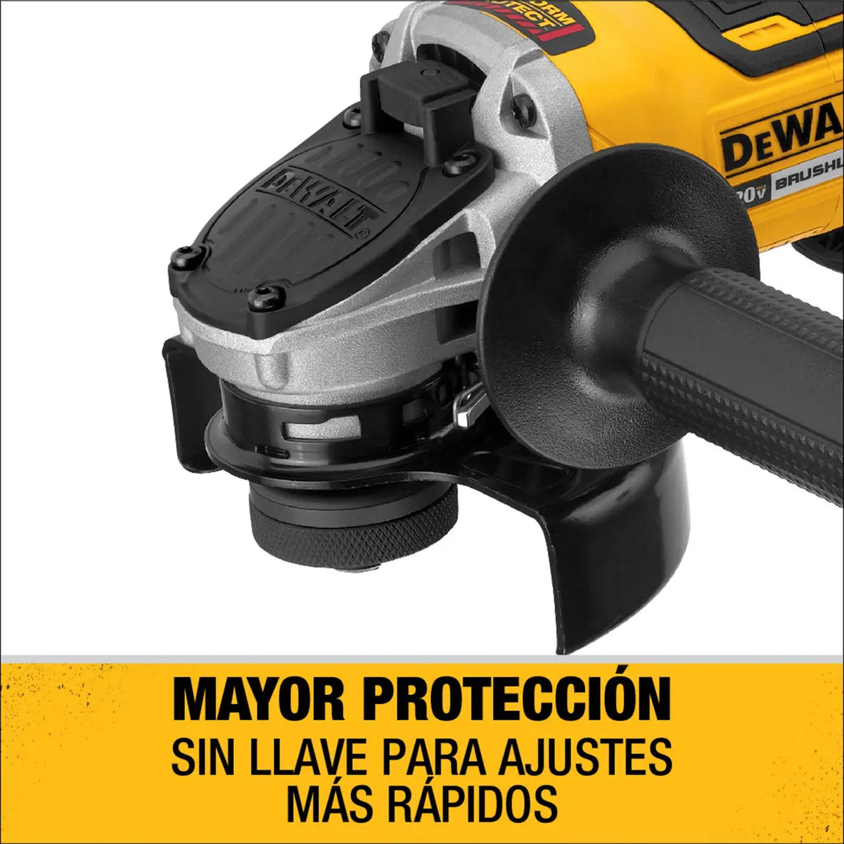 Esmeriladora Angular DEWALT 20V MAX – 4-1/2" (115 mm), DCG413B