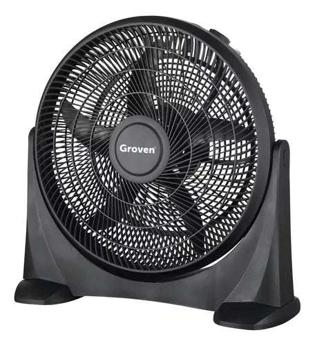 Ventilador Piso Groven 20 " Kyt-50a1 Negro 3 Velocidades