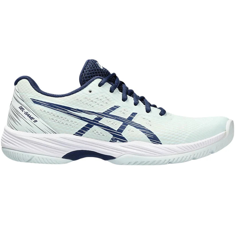 Zapatilla Asics Gel-Game 9 Clay/Oc Pale Mint/Blue Expanse 37.5 Femenino