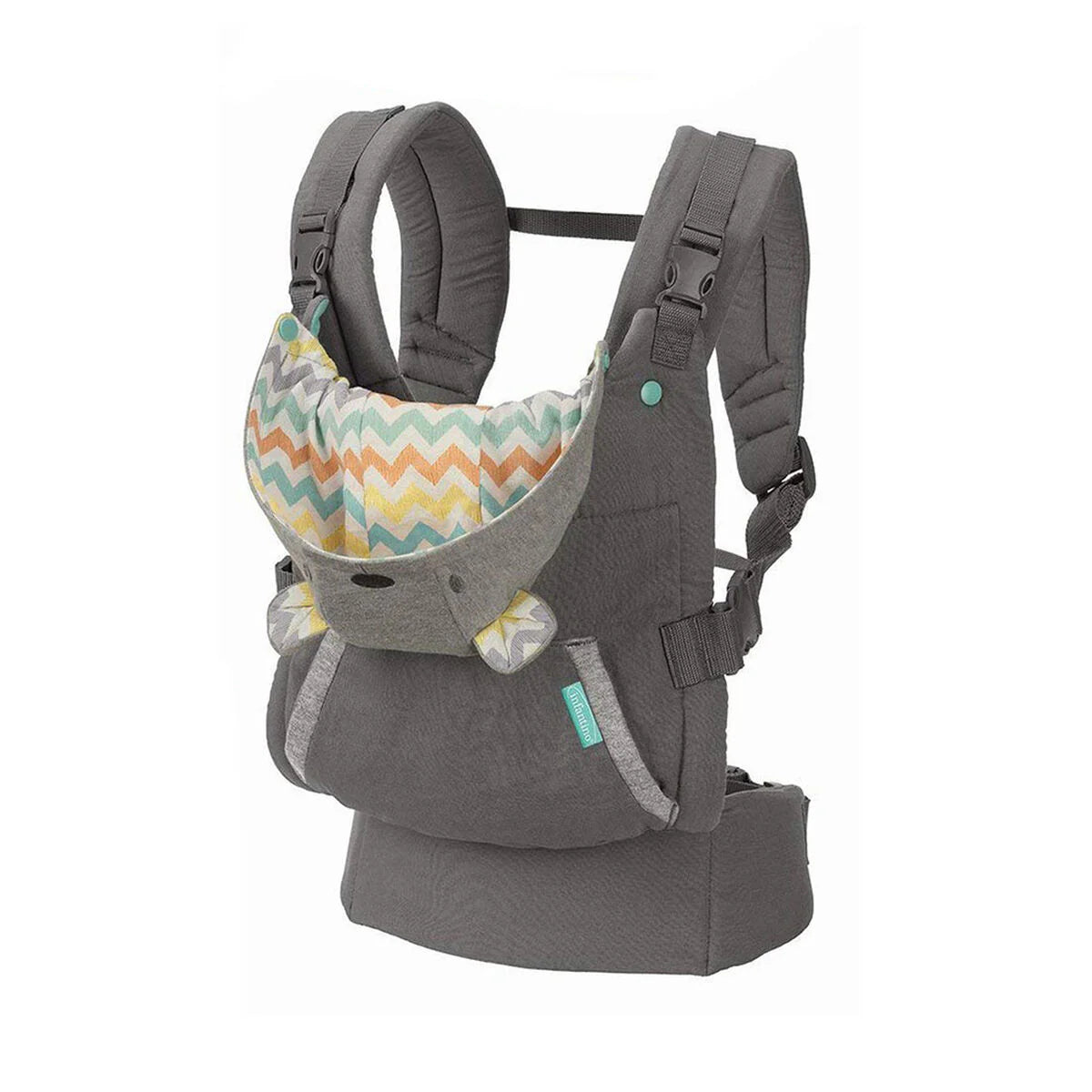 Porta Bebe Infantino Cuddle Up-Ergonomic Gris [Openbox] [Mel]