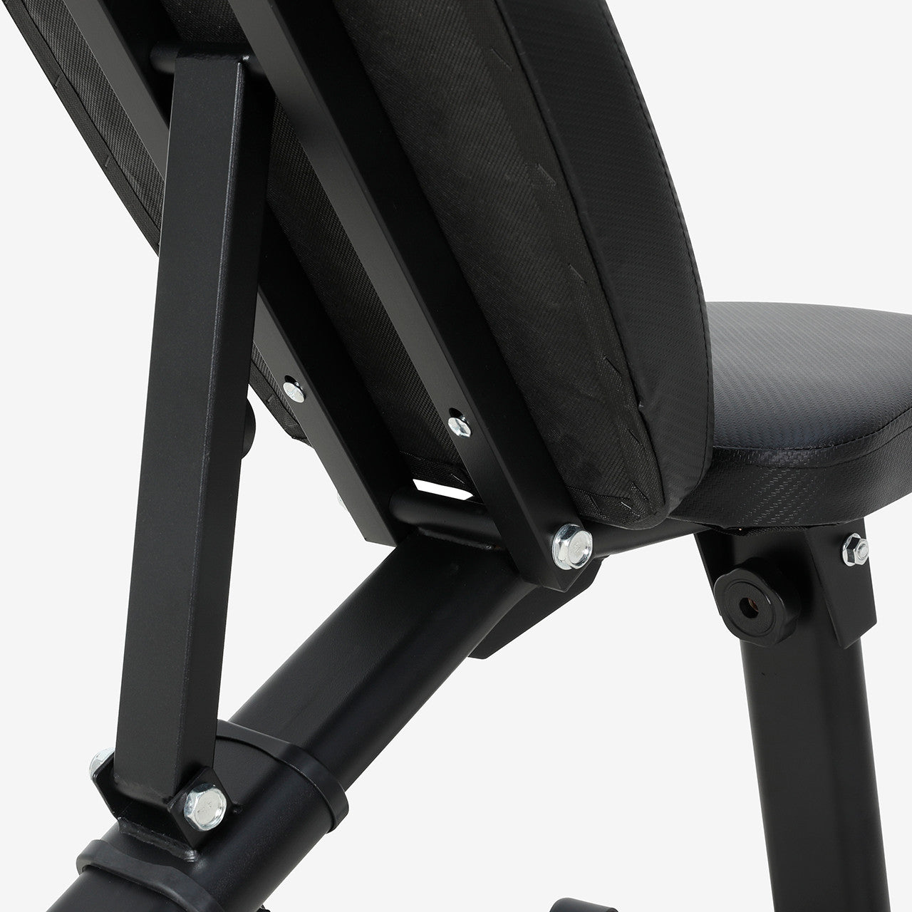 Banco Multifuncional Inclinable Plano Slim Ultimate Fitness Negro