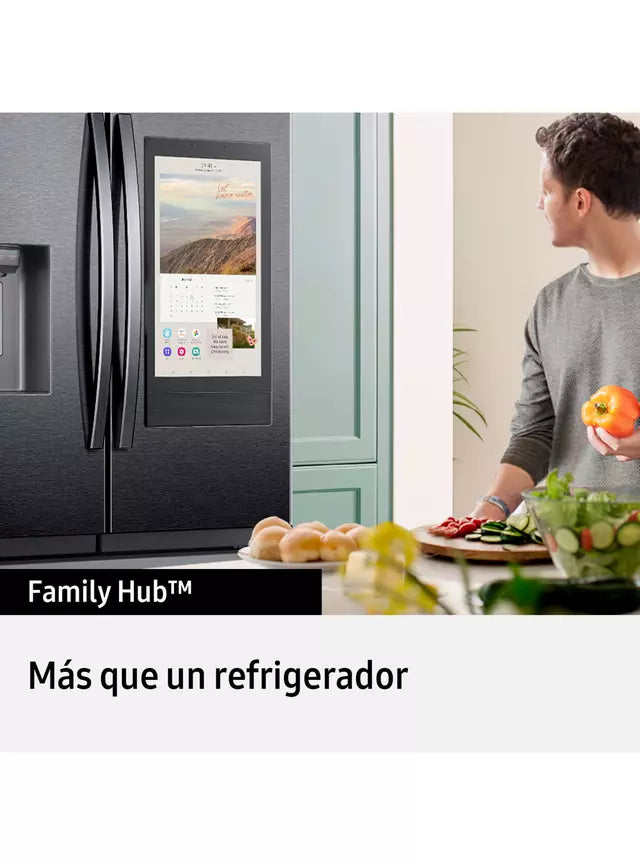 Refrigerador French Door Samsung RF27CG5910B1 Negro 707 Litros