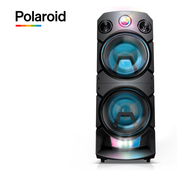 Parlante led wireless party tower polaroid