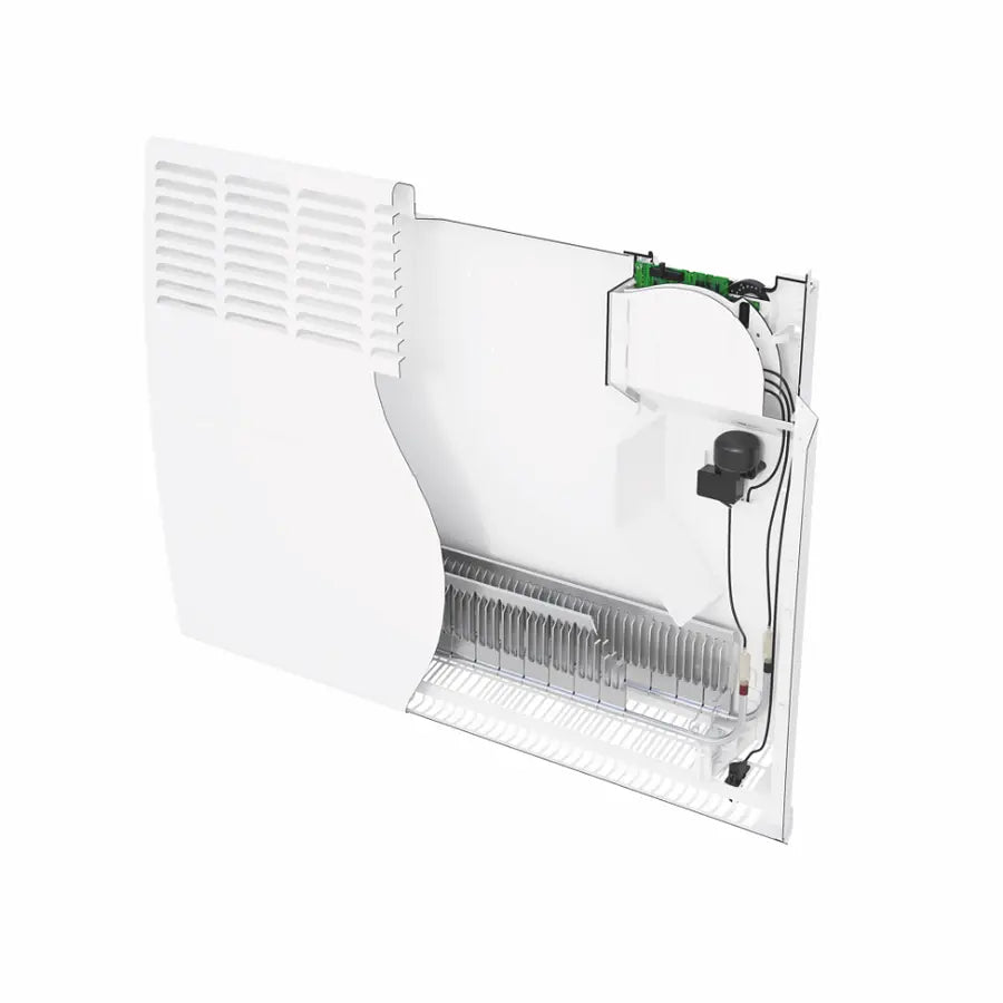 Calefactor Eléctrico Con Termostato Atlantic F120 Design 1000W Blanco Bosca