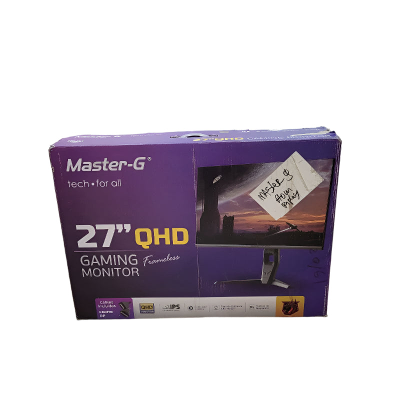 Monitor Gamer 27 Pulgadas Giro Vertical Master G Mgmg2740q Negro