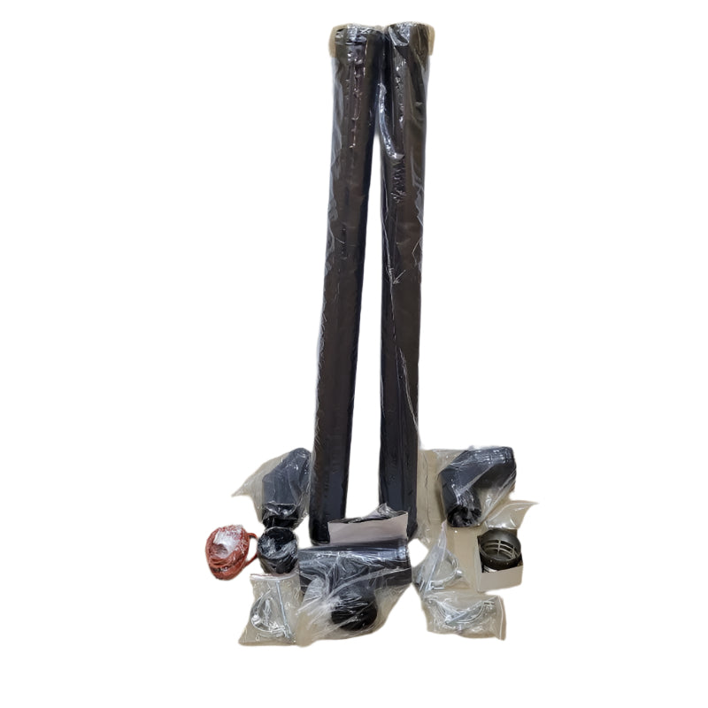 Kit De Instalacion De Estufa A Pellet Beter  Life Negro