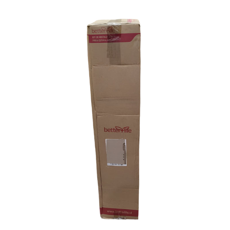 Kit De Instalacion De Estufa A Pellet Beter  Life Negro