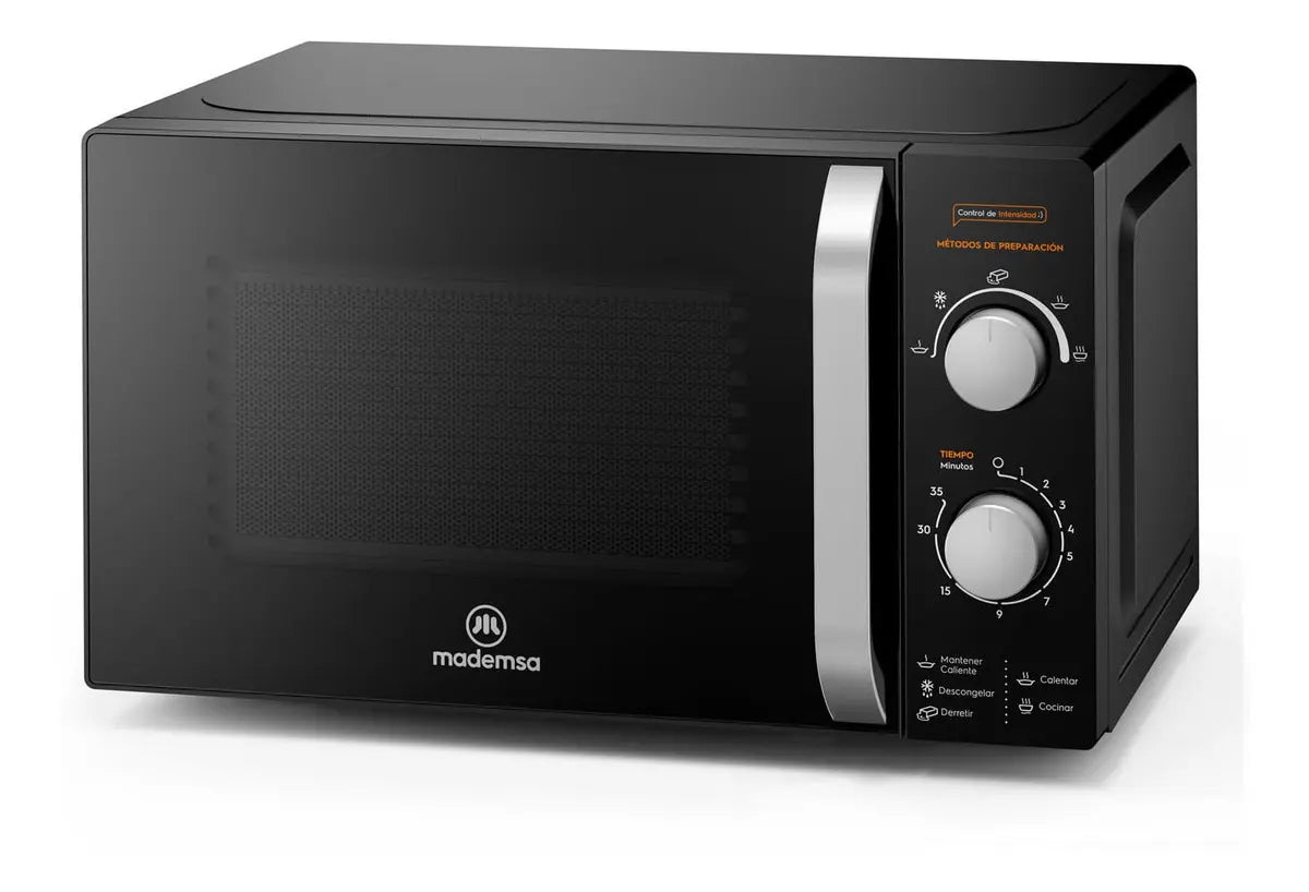 Microondas Mademsa MM20FBM 20 Litros Negro