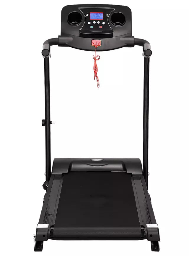 Trotadora Plegable Atletis M200 Inclinación 3 Niveles 12 km/h, Negro