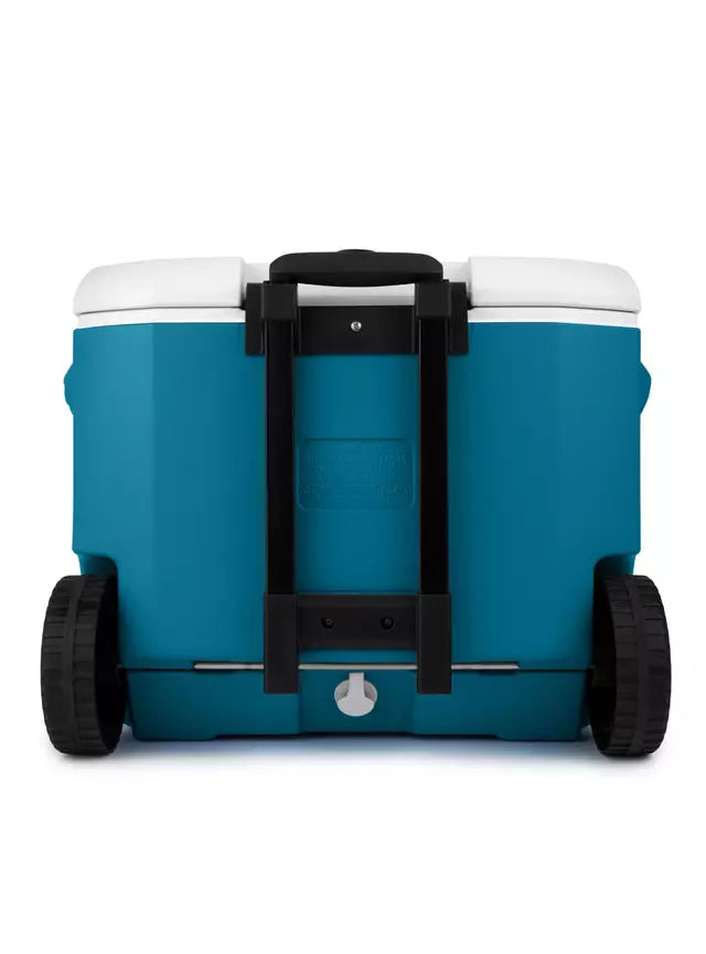 Cooler con Ruedas Coleman Chiller 56.7 Litros Azul