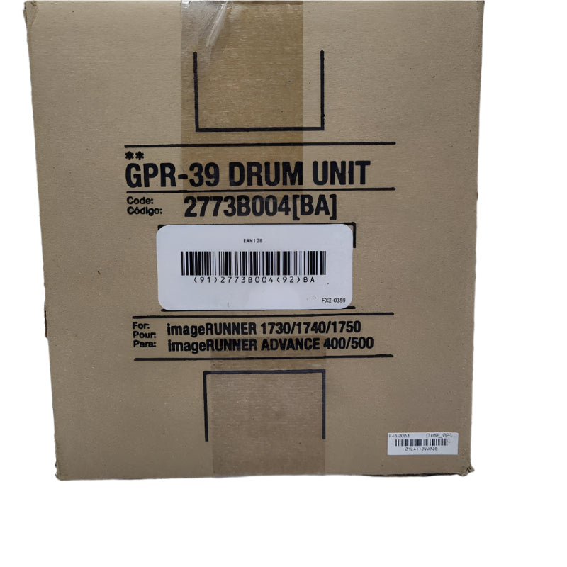 Tambor Para Impresora  Drum Unit Canon Gpr-39