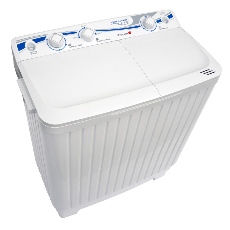 Lavadora Semiautomática Sindelen LC-4550BL, 4.5 kg de Lavado y 3.2 kg de Centrifugado, Color Blanco