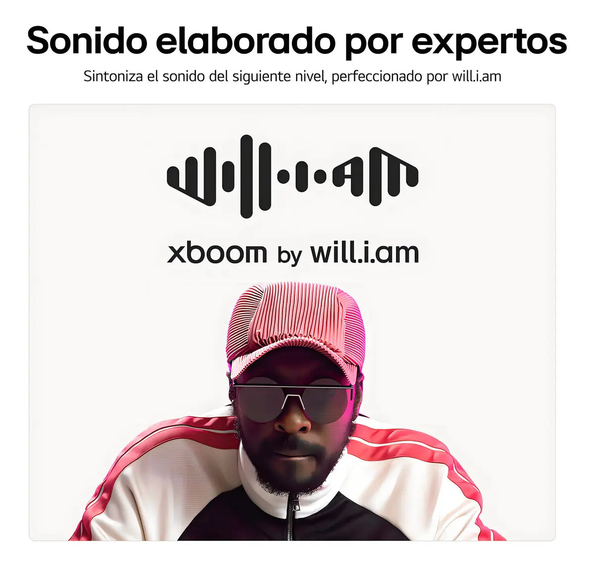 Bocina Bluetooth Portátil LG Xboom Bounce by Will.i.am, 30hrs de Batería