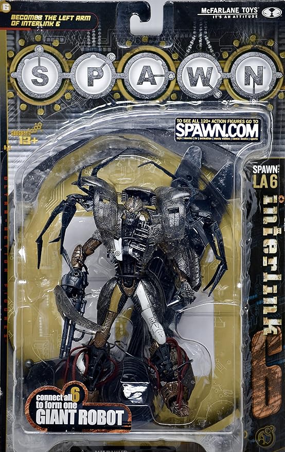 FIGURA GIANT ROBOT MCFARLANE TOYS SPAWN LA6 INTERLINK